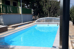 Emilie CN Locatec gépházzal, polikarbonát lefedéssel